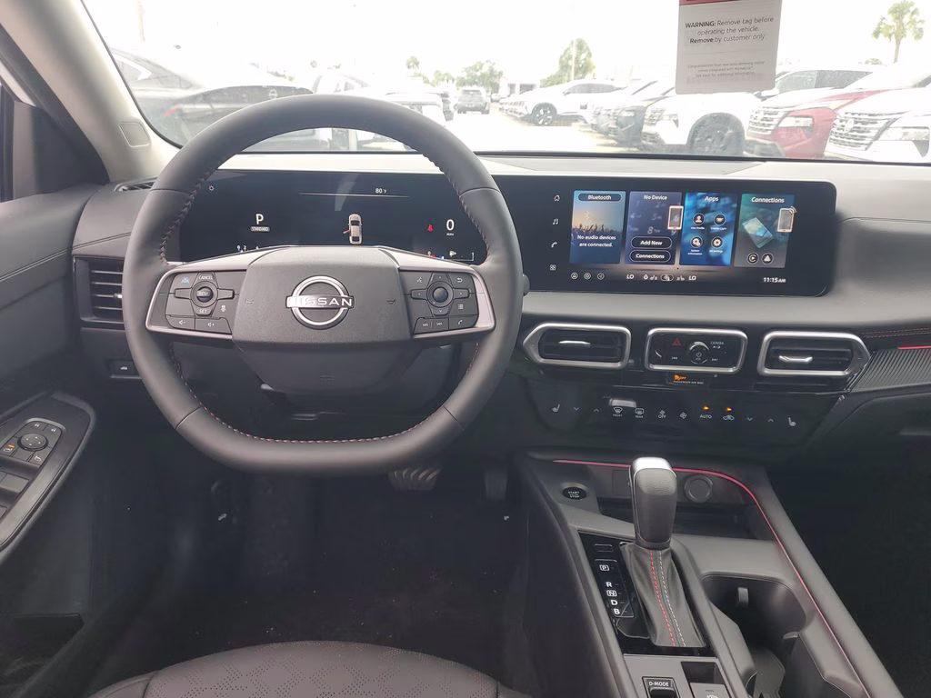 2026 Aspen White/Super Black Nissan Sentra SR FWD Sedan