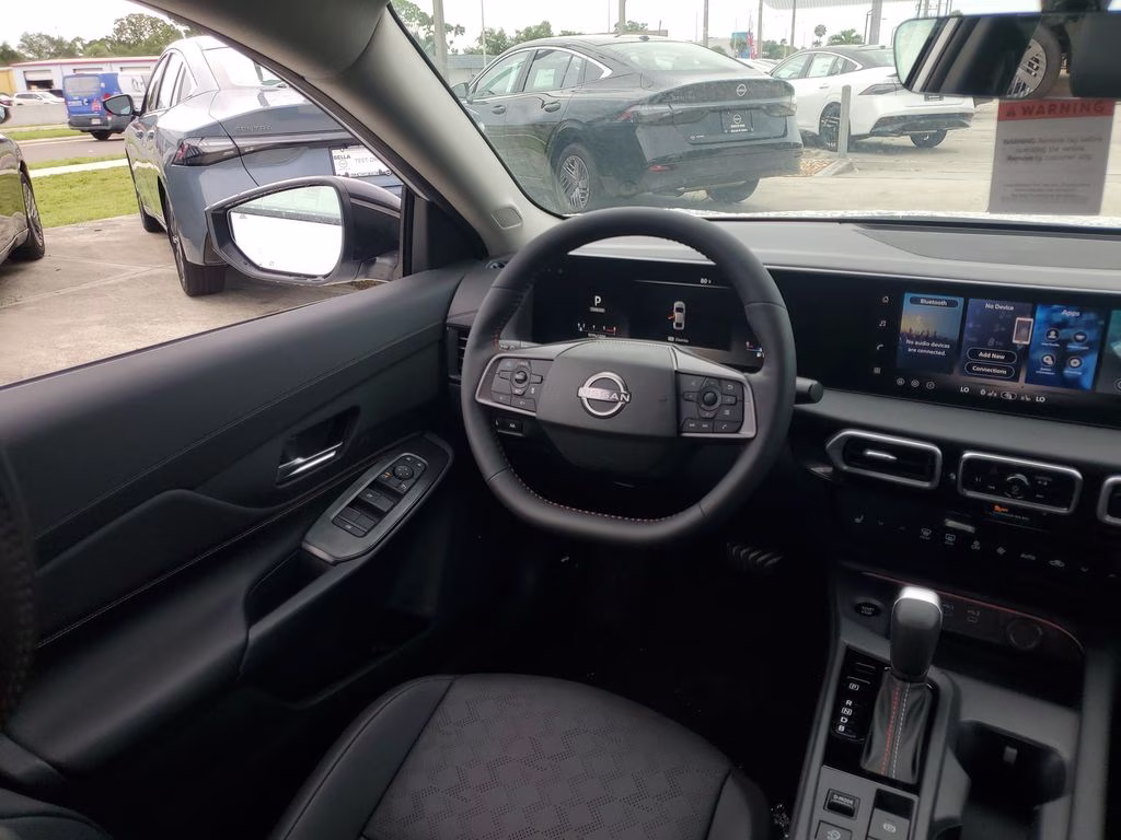 2026 Aspen White/Super Black Nissan Sentra SR FWD Sedan