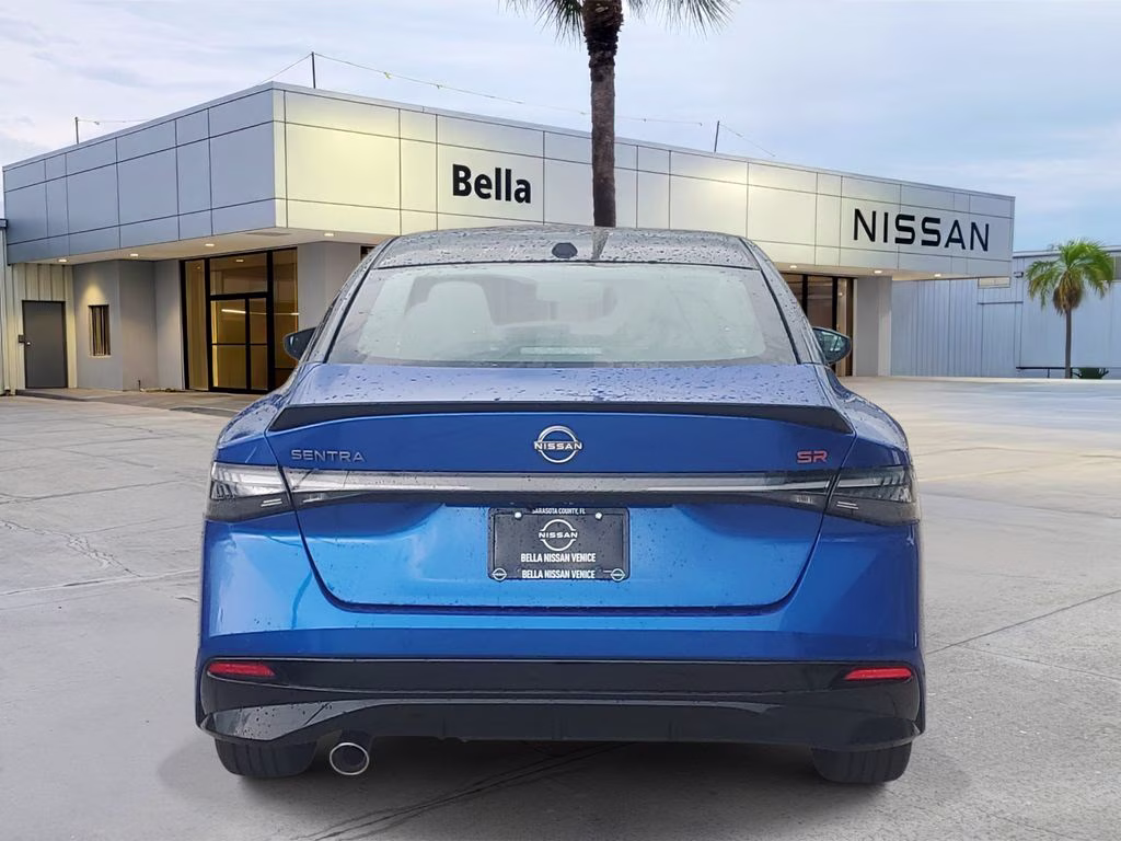 2026 Bluestone Pearl/Super Blk Nissan Sentra SR FWD Sedan