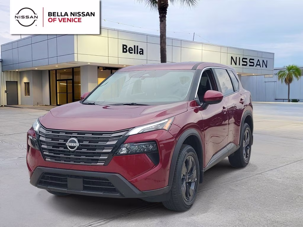 2026 Scarlet Ember Tintcoat Nissan Rogue SV FWD SUV