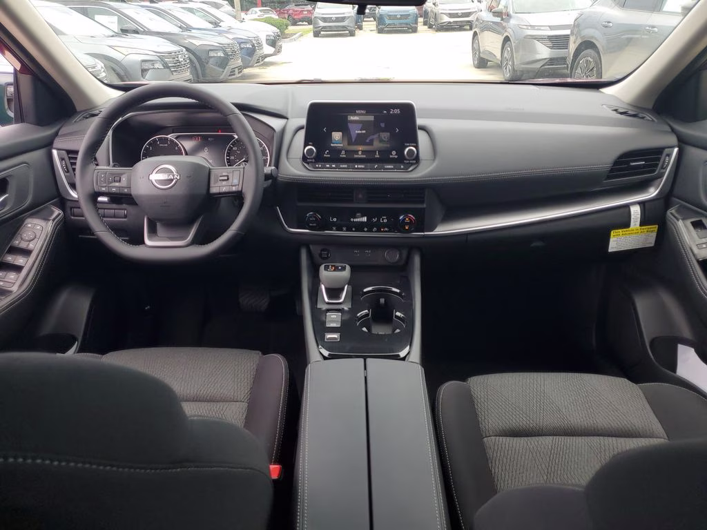 2026 Scarlet Ember Tintcoat Nissan Rogue SV FWD SUV