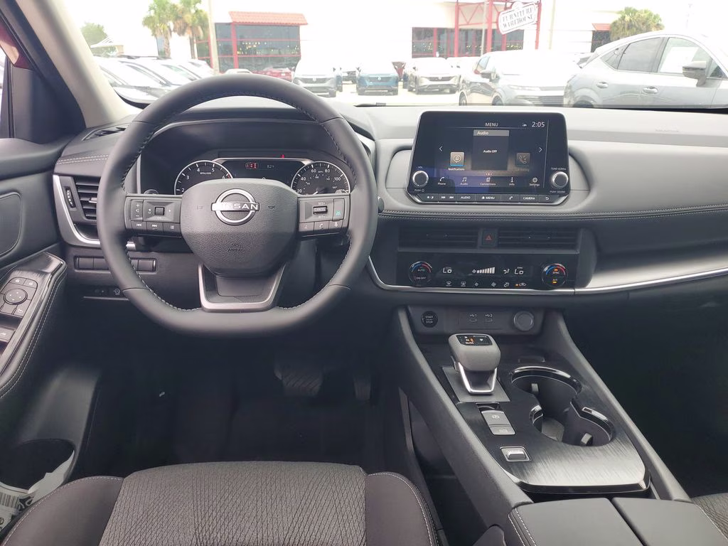 2026 Scarlet Ember Tintcoat Nissan Rogue SV FWD SUV