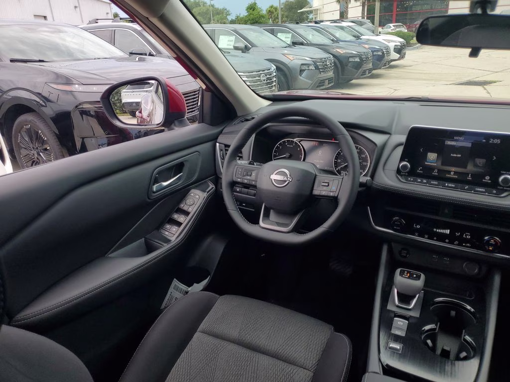 2026 Scarlet Ember Tintcoat Nissan Rogue SV FWD SUV
