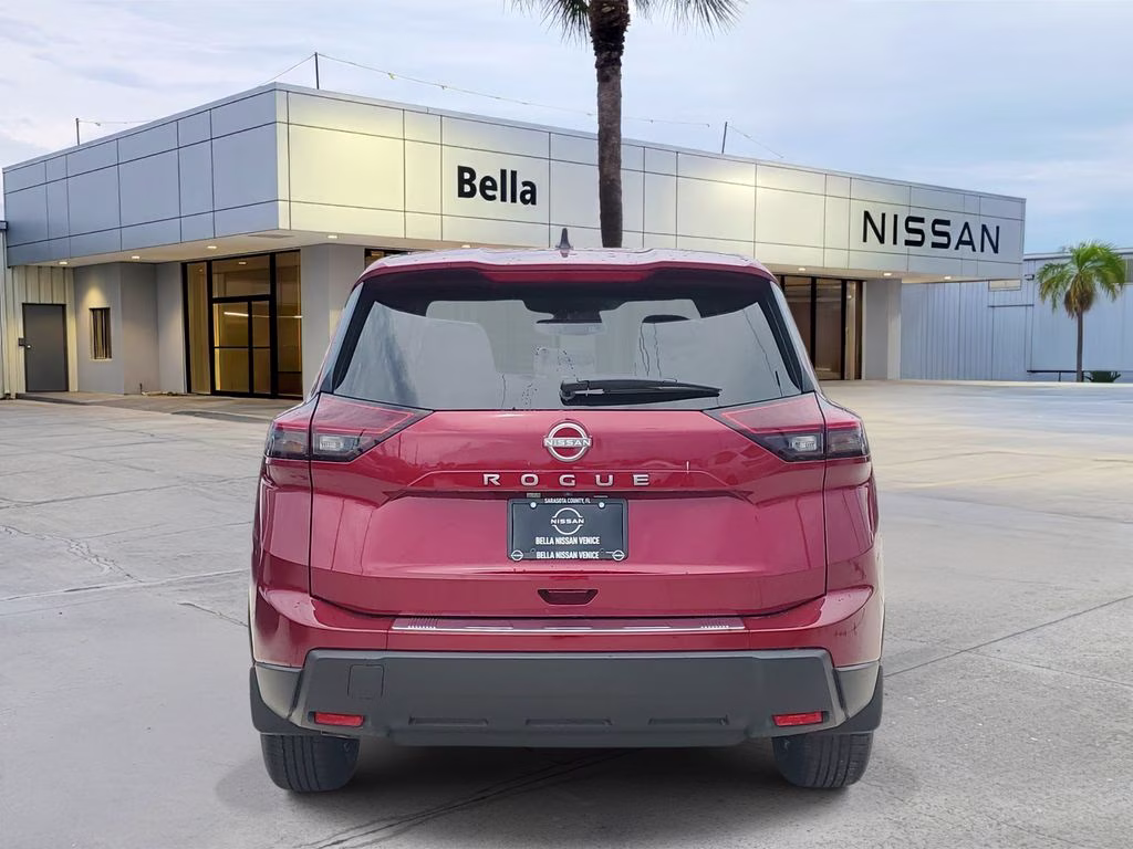 2026 Scarlet Ember Tintcoat Nissan Rogue SV FWD SUV