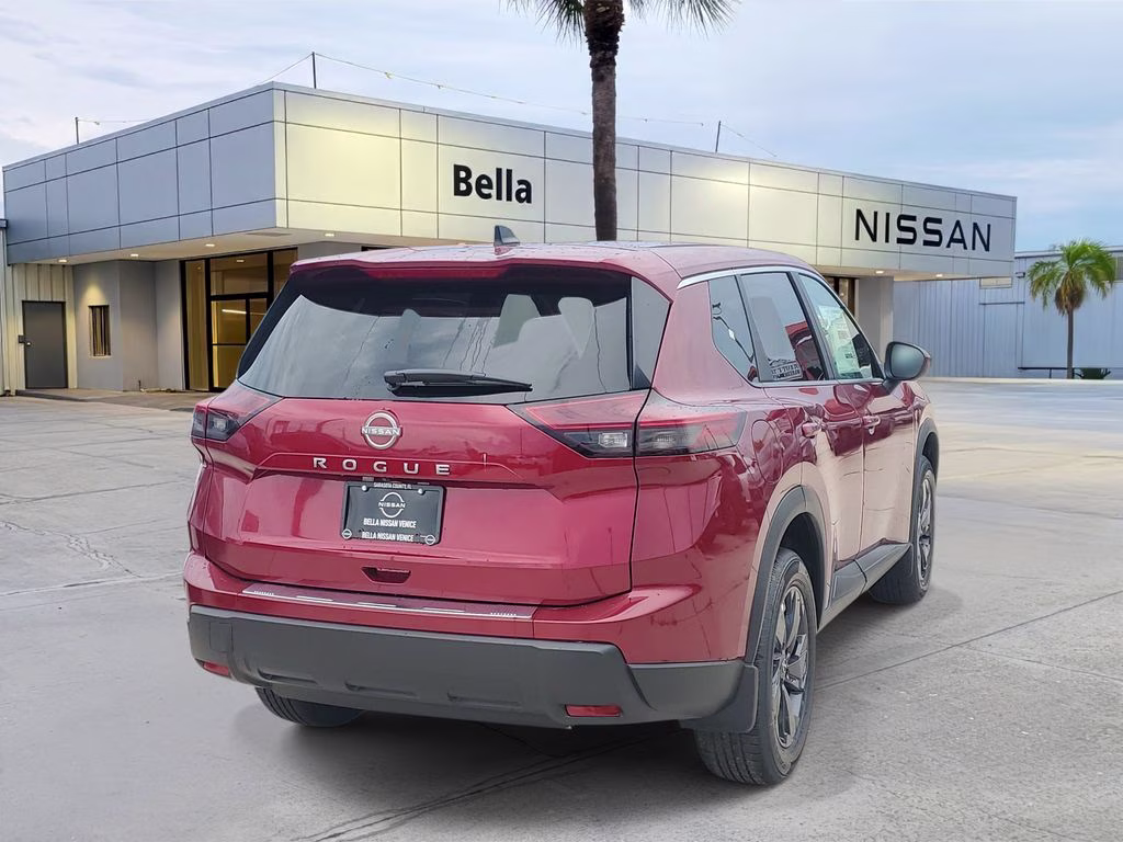 2026 Scarlet Ember Tintcoat Nissan Rogue SV FWD SUV