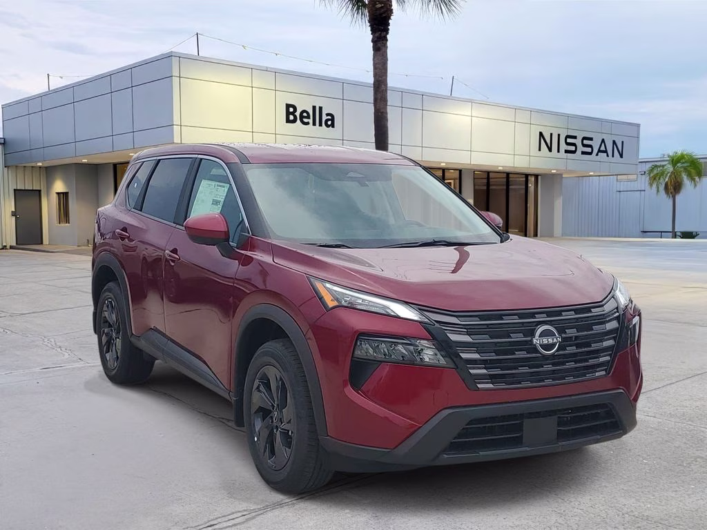 2026 Scarlet Ember Tintcoat Nissan Rogue SV FWD SUV