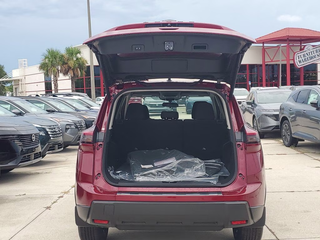 2026 Scarlet Ember Tintcoat Nissan Rogue SV FWD SUV