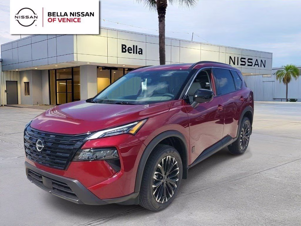 2026 Scarlet Ember Tintcoat Nissan Rogue Dark Armor FWD SUV