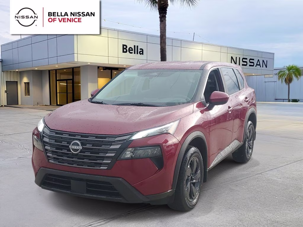 2026 Scarlet Ember Tintcoat Nissan Rogue SV FWD SUV
