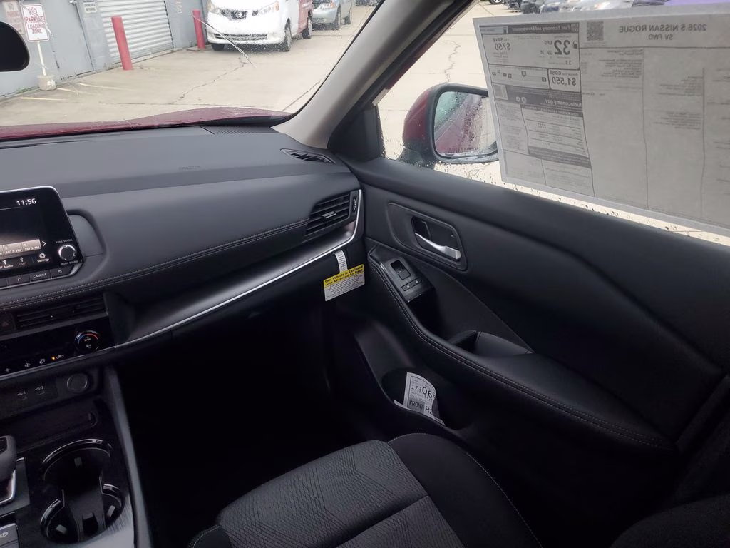 2026 Scarlet Ember Tintcoat Nissan Rogue SV FWD SUV