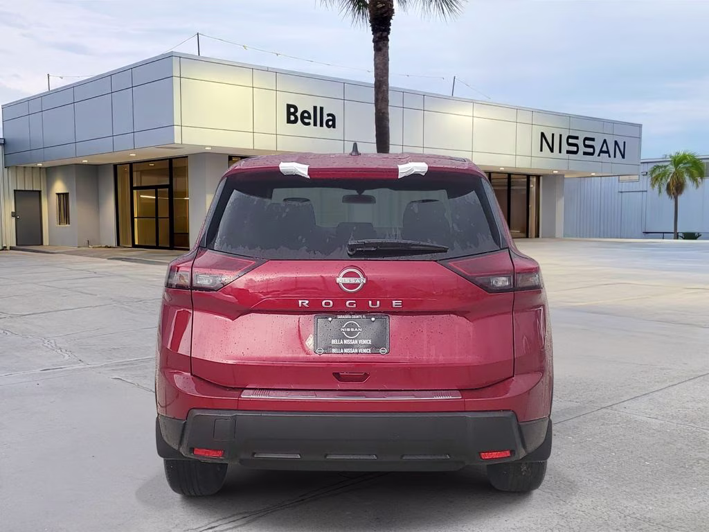 2026 Scarlet Ember Tintcoat Nissan Rogue SV FWD SUV