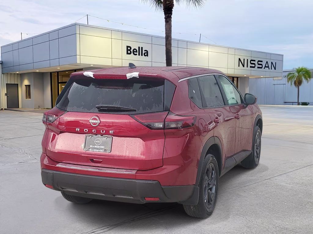2026 Scarlet Ember Tintcoat Nissan Rogue SV FWD SUV