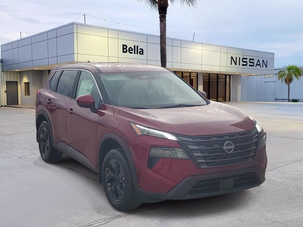 2026 Scarlet Ember Tintcoat Nissan Rogue SV FWD SUV
