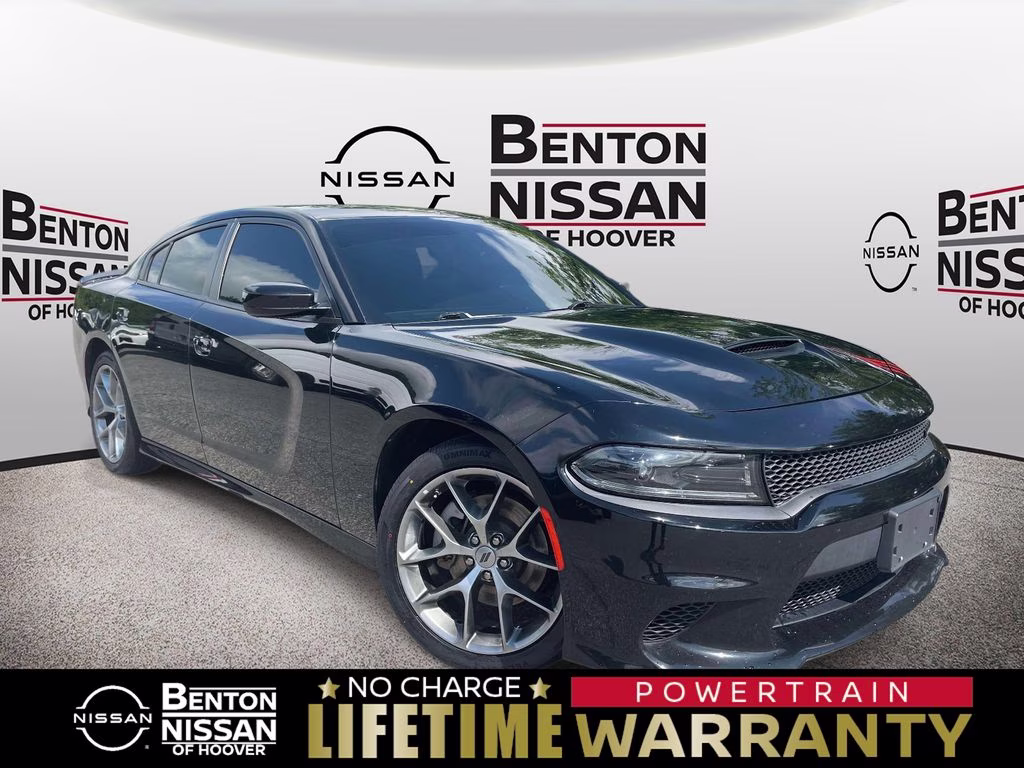 2023 Pitch Black Clearcoat Dodge Charger GT RWD Sedan