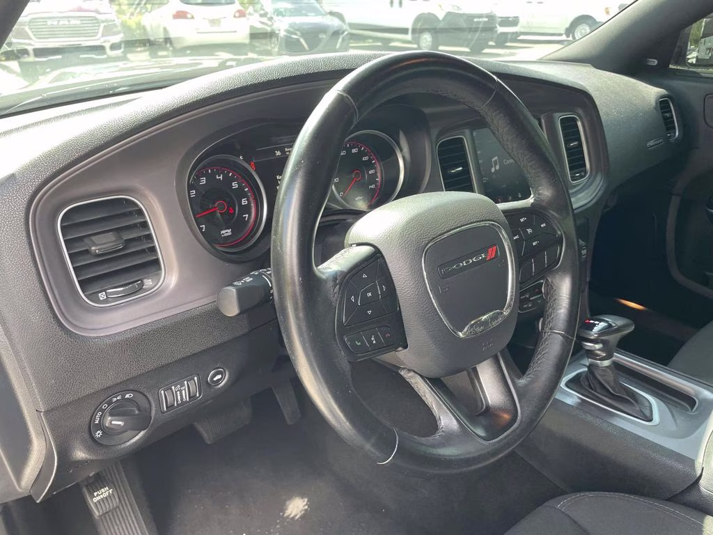 2023 Pitch Black Clearcoat Dodge Charger GT RWD Sedan