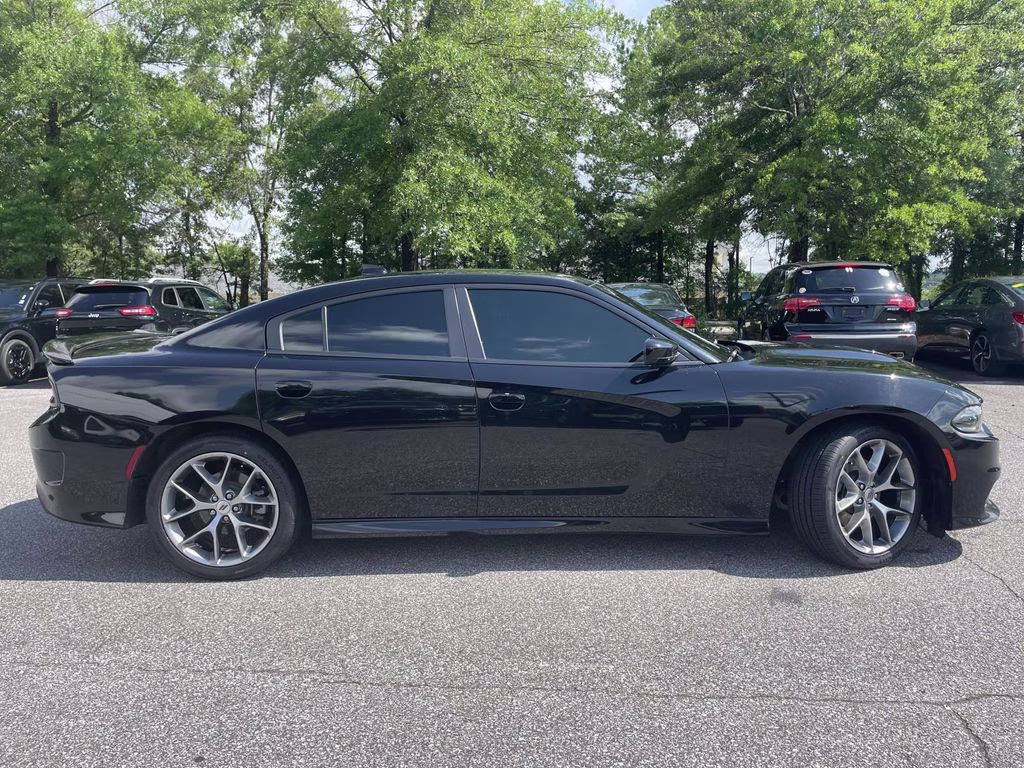 2023 Pitch Black Clearcoat Dodge Charger GT RWD Sedan