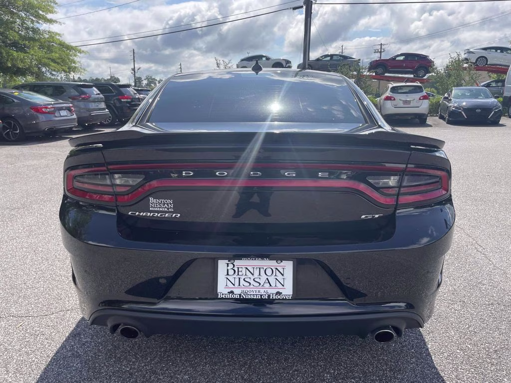 2023 Pitch Black Clearcoat Dodge Charger GT RWD Sedan