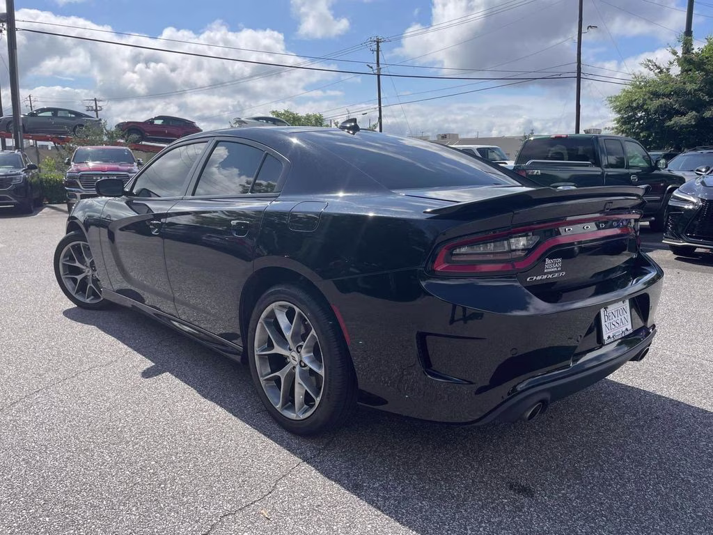 2023 Pitch Black Clearcoat Dodge Charger GT RWD Sedan