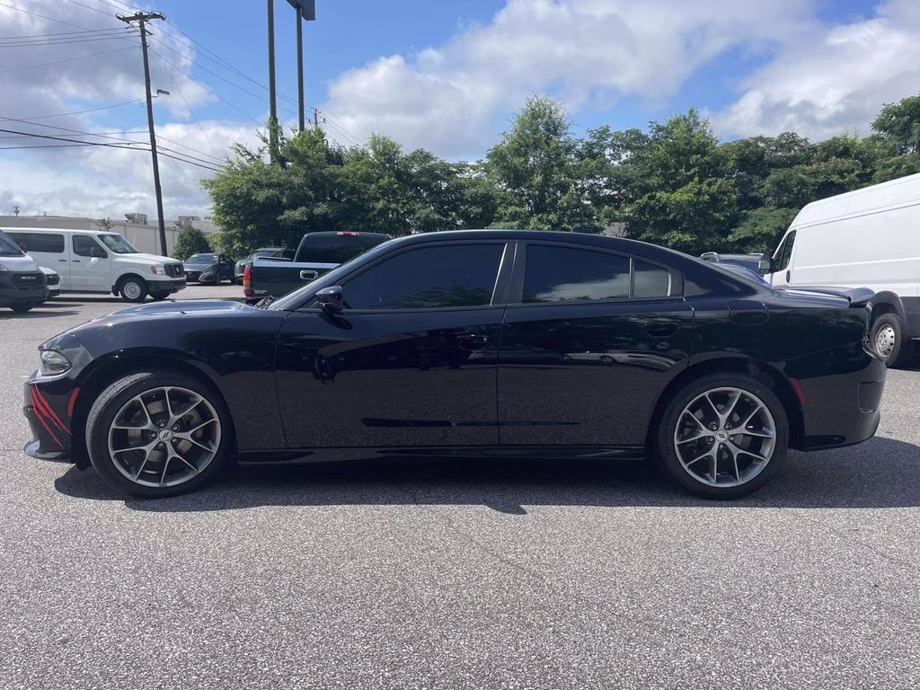 2023 Pitch Black Clearcoat Dodge Charger GT RWD Sedan