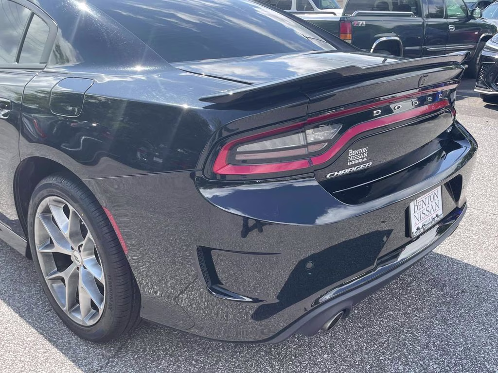 2023 Pitch Black Clearcoat Dodge Charger GT RWD Sedan