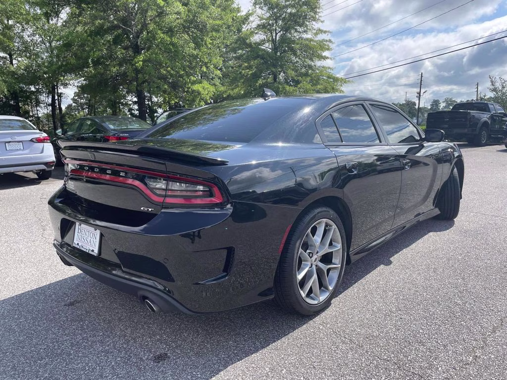 2023 Pitch Black Clearcoat Dodge Charger GT RWD Sedan