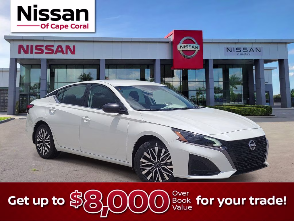 2026 Pearl White Tricoat Nissan Altima 2.5 SV FWD Sedan