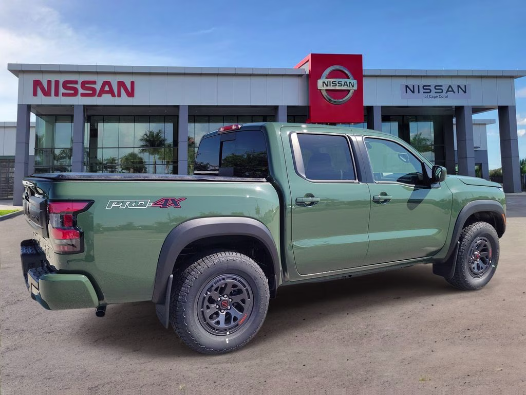 2026 Tactical Green Metallic Nissan Frontier PRO-4X 4X4 Truck