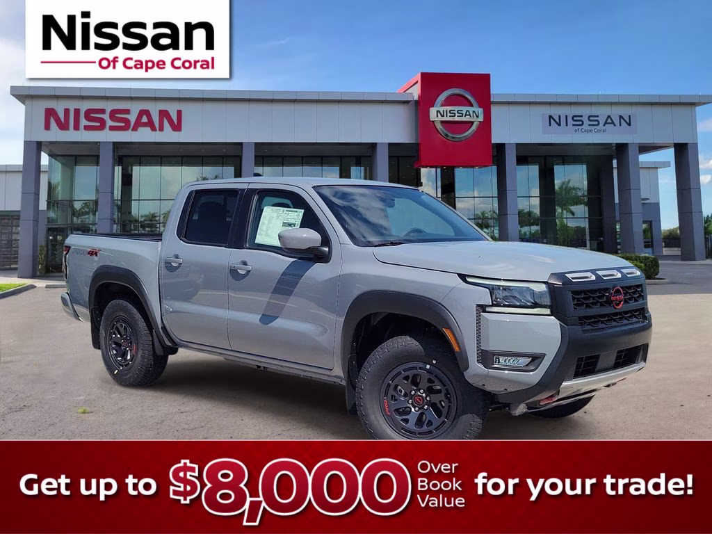 2026 Boulder Gray Pearl Nissan Frontier PRO-4X 4X4 Truck