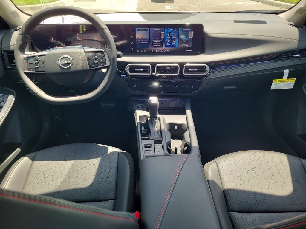 2026 Aspen White/Super Black Nissan Sentra SR FWD Sedan