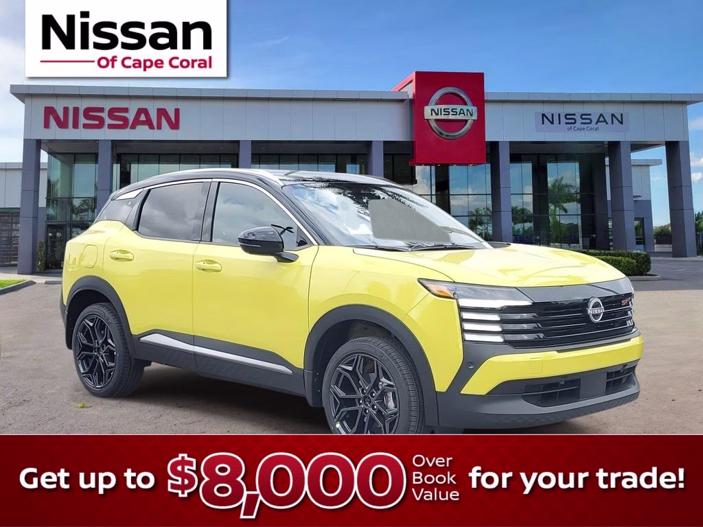 2026 Yuzu Yellow/Super Black Nissan Kicks SR FWD SUV