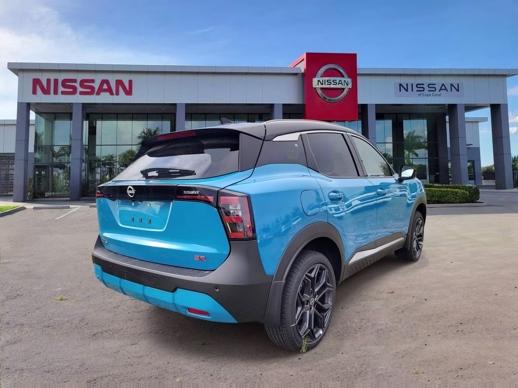 2026 Arctic Ice Blue/Black Nissan Kicks SR FWD SUV