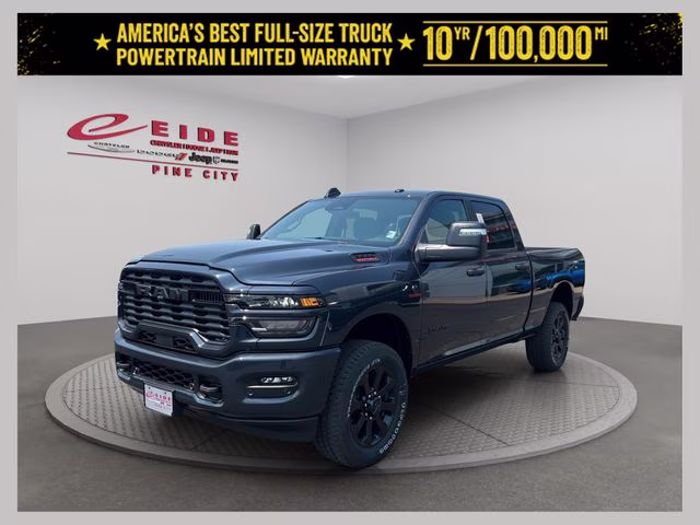2026 Forged Blue Metallic Ram 3500 Big Horn Night Edition 4X4 Truck