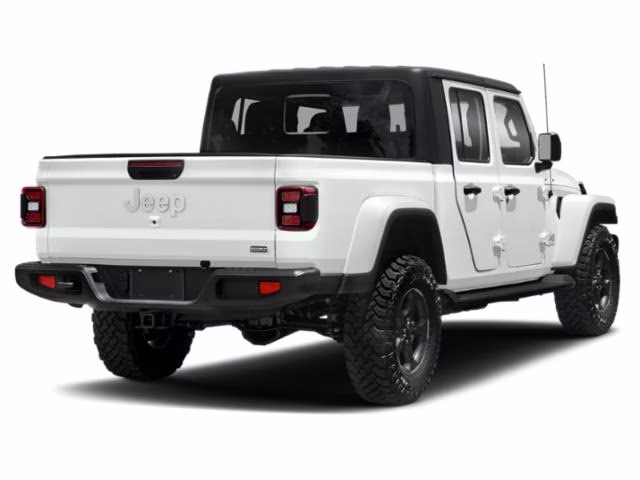 2020 Bright White Clearcoat Jeep Gladiator Overland 4X4 Truck