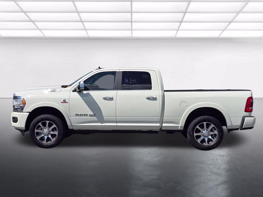 2021 Pearl White Ram 2500 Longhorn 4X4 Truck