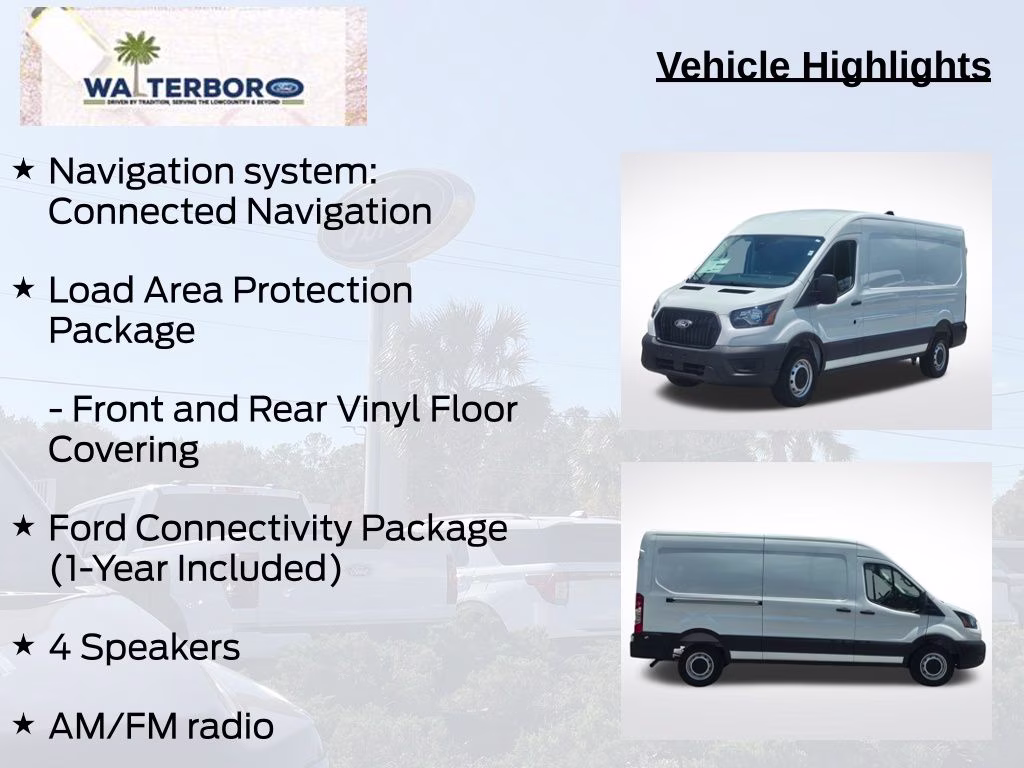 2026 Oxford White Ford Transit-250 Base RWD Van