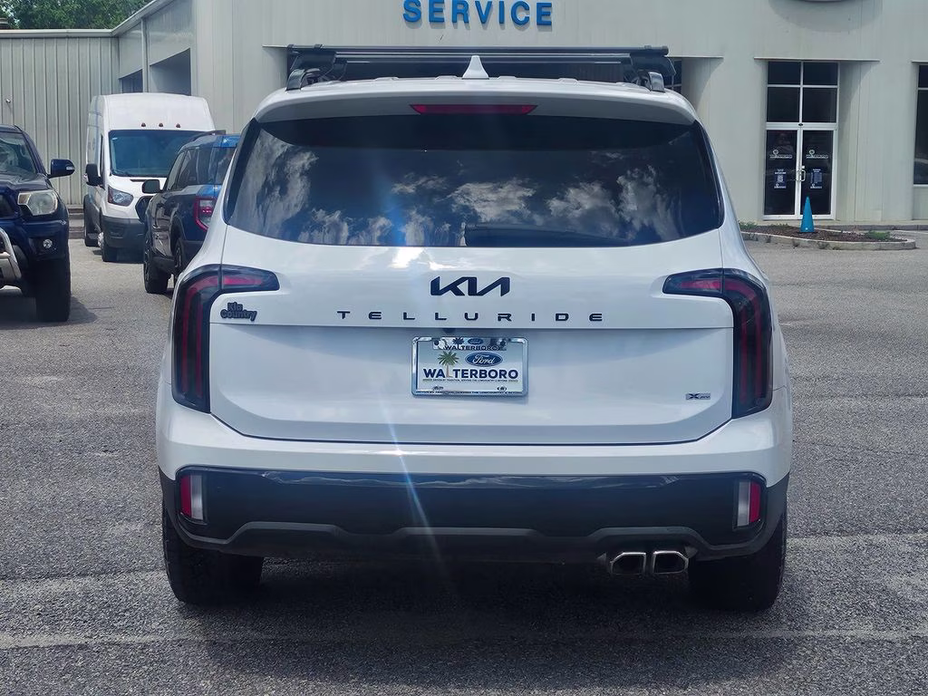 2025 Glacial White Pearl Kia Telluride EX X-Pro AWD SUV