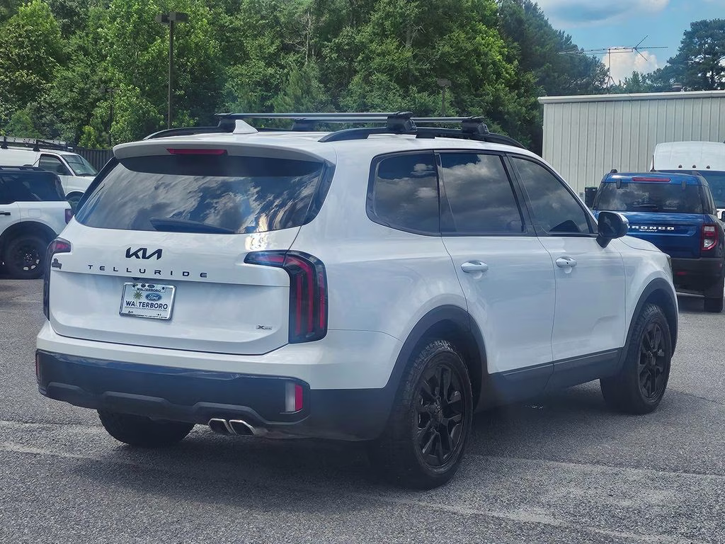 2025 Glacial White Pearl Kia Telluride EX X-Pro AWD SUV