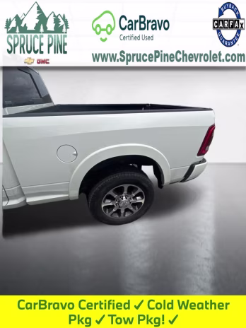 2021 Pearl White Ram 2500 Longhorn 4X4 Truck