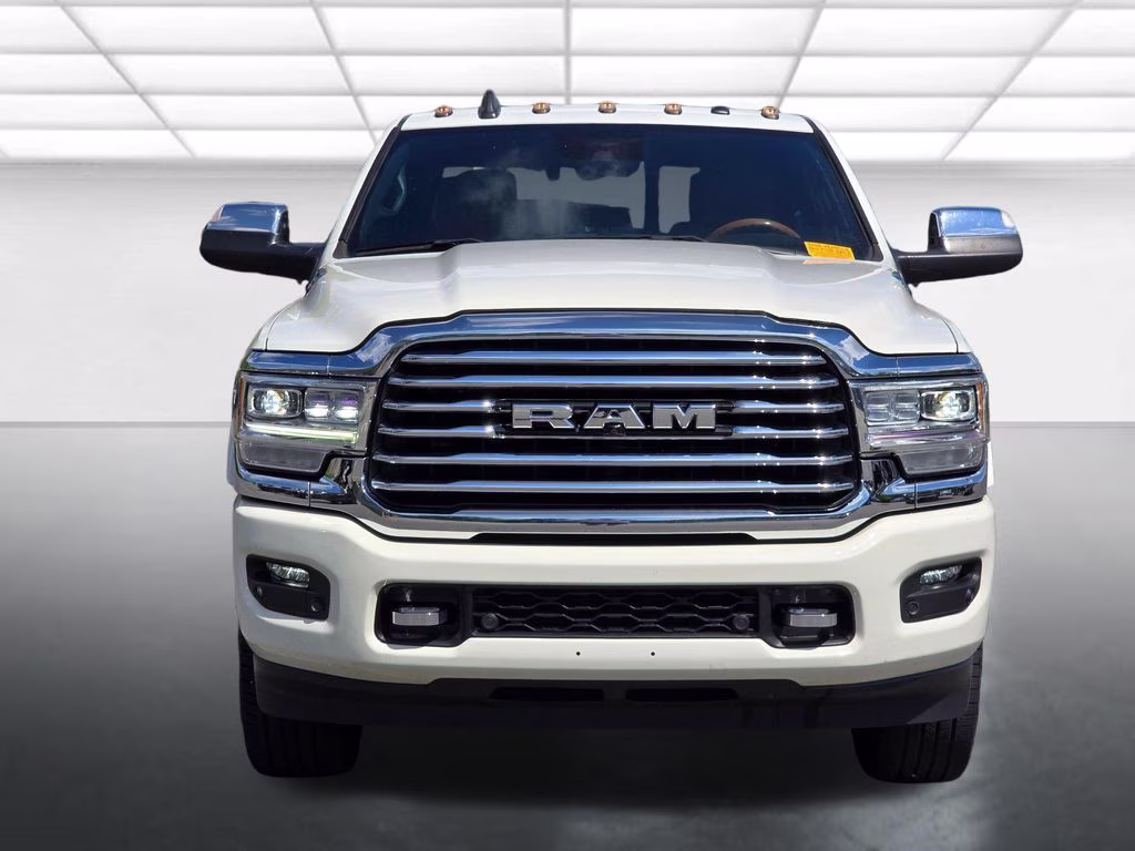 2021 Pearl White Ram 2500 Longhorn 4X4 Truck