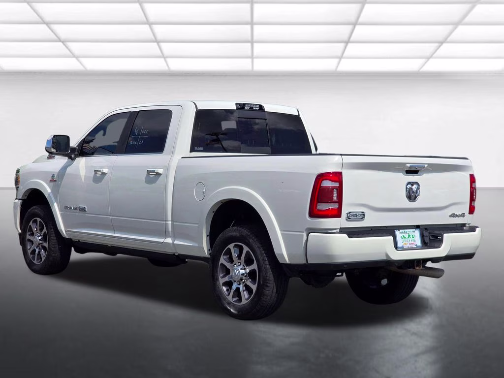 2021 Pearl White Ram 2500 Longhorn 4X4 Truck