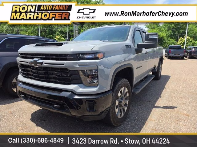 2024 Slate Gray Metallic Chevrolet Silverado 2500HD Custom 4X4 Truck