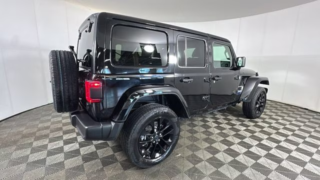 2024 Black Clearcoat Jeep Wrangler Sahara 4xe 4X4 SUV