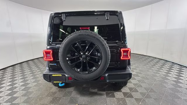 2024 Black Clearcoat Jeep Wrangler Sahara 4xe 4X4 SUV