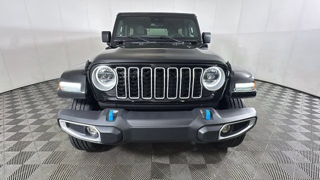 2024 Black Clearcoat Jeep Wrangler Sahara 4xe 4X4 SUV