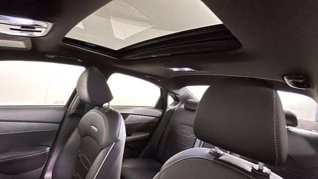 2023 Aurora Black Pearl Kia Forte GT-Line FWD Sedan