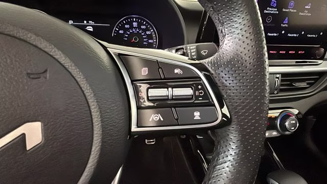 2023 Aurora Black Pearl Kia Forte GT-Line FWD Sedan