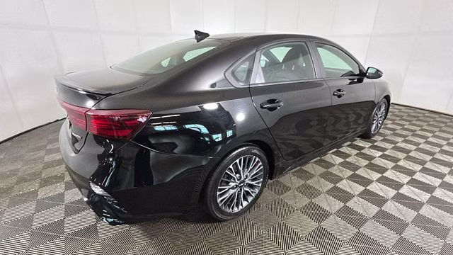 2023 Aurora Black Pearl Kia Forte GT-Line FWD Sedan