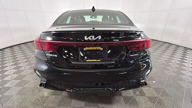 2023 Aurora Black Pearl Kia Forte GT-Line FWD Sedan