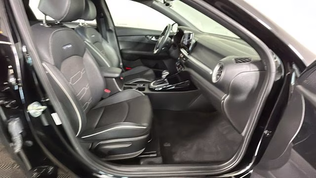 2023 Aurora Black Pearl Kia Forte GT-Line FWD Sedan