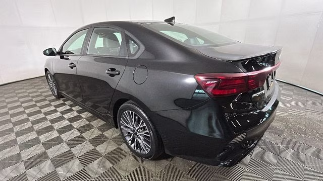 2023 Aurora Black Pearl Kia Forte GT-Line FWD Sedan